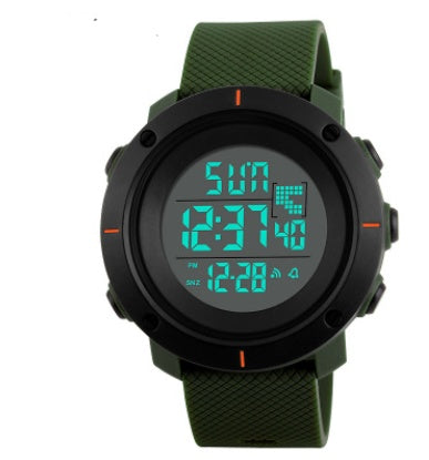 Best selling explosions outdoor men's watch multi-function sports big dial male student table