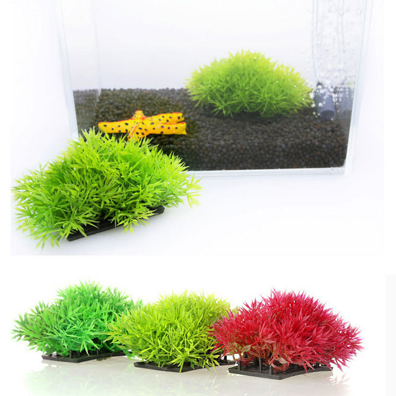 Simulation of Water Plants, Fish Tank Landscaping Simulation Plants