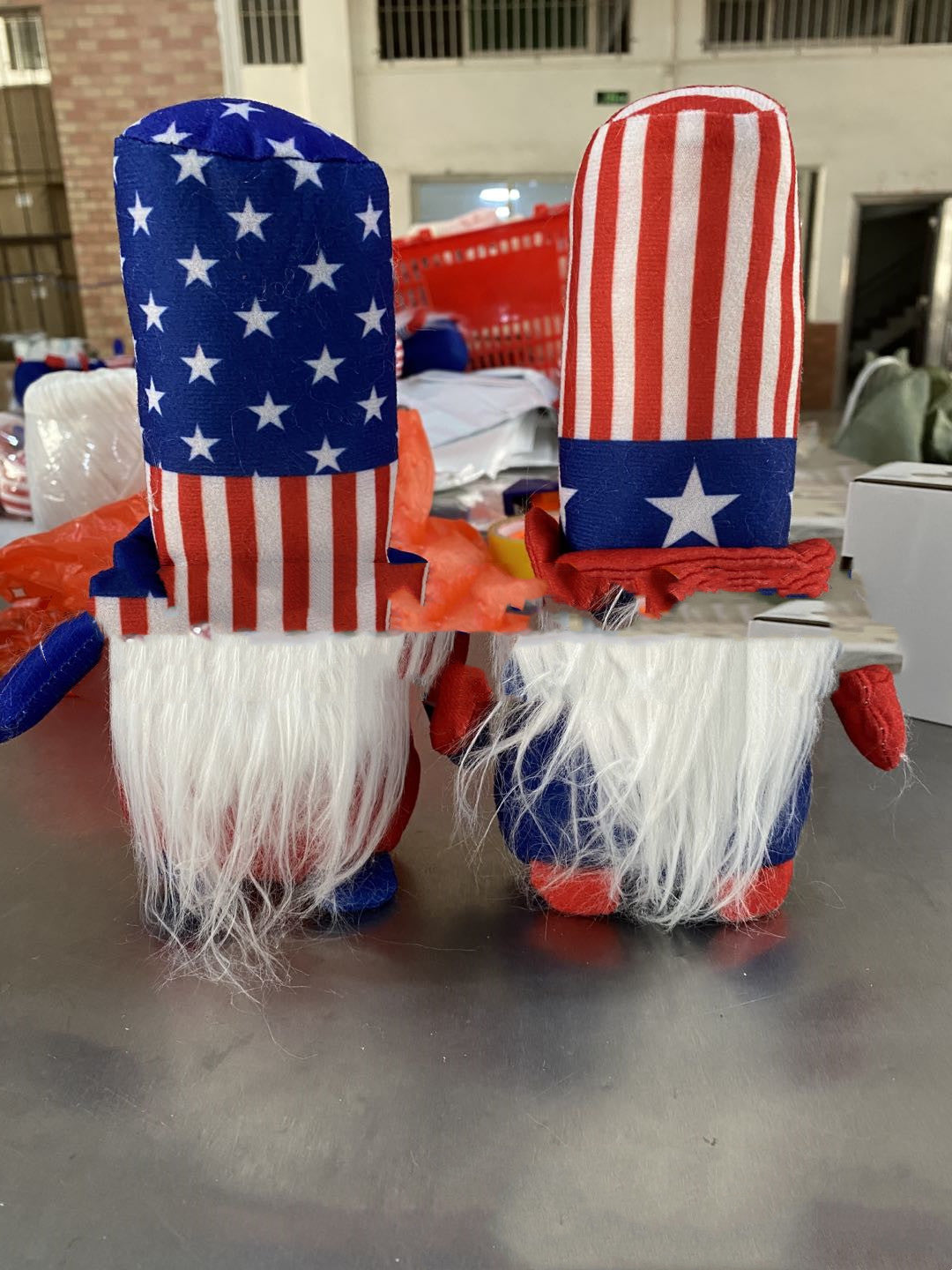 Patriotic Gnomes Veterans Day Decoration Uncle Sam Gifts Stars And Stripes Nessus Jewelry