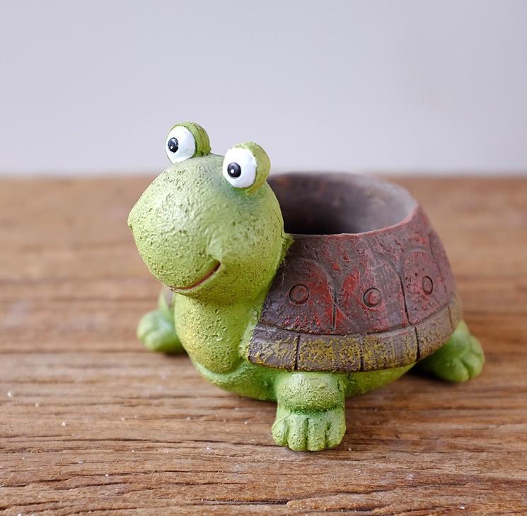 Little Turtle Plants Pot