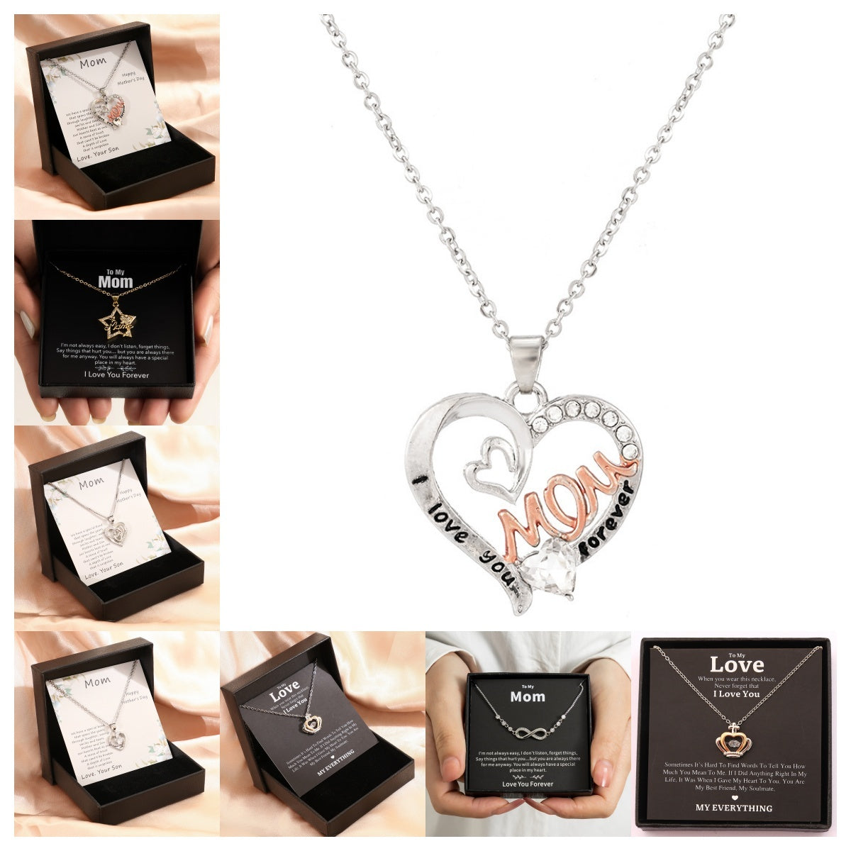 Mother’s Day Love Necklace Gift Box