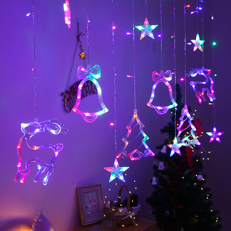 LED Curtain Light Christmas Day Room Decoration