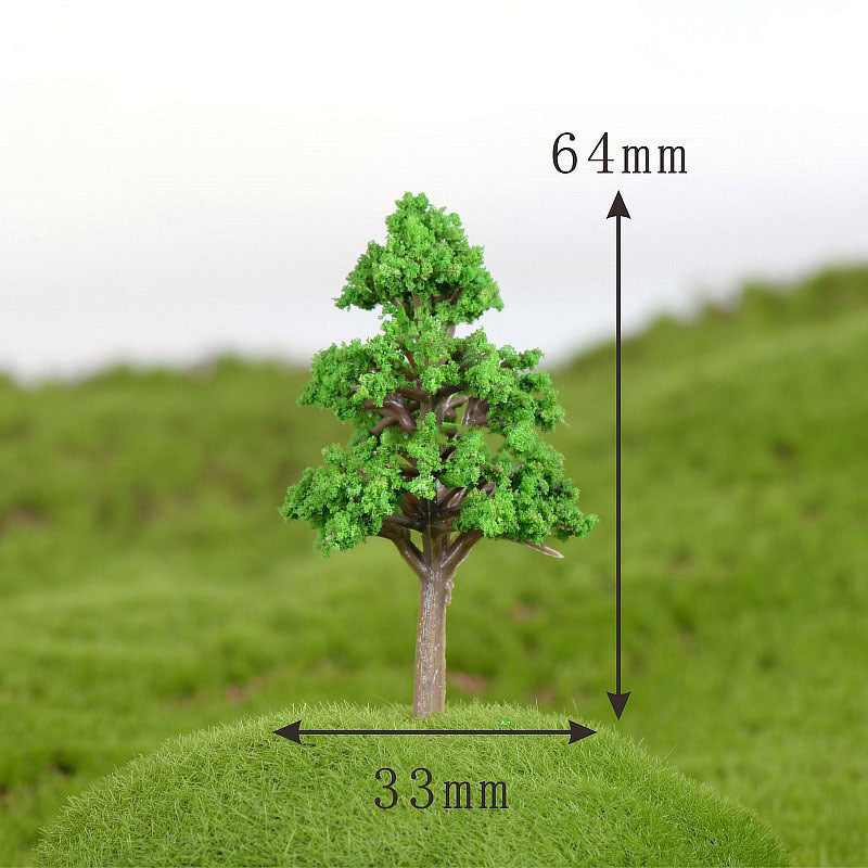 Micro Landscape Simulation Hibiscus Tree A Variety Of Optional Creative Plastic Flower Decoration House Model Villa Flowers And Plants With Landscaping