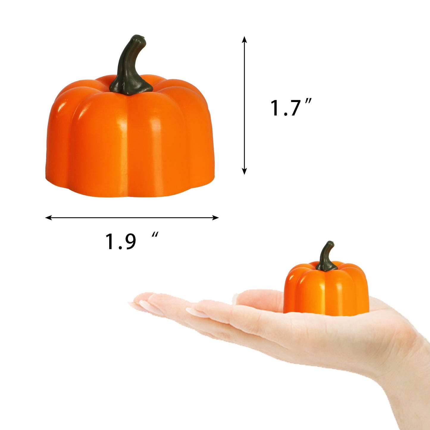 LED Pumpkin Light Christmas Day Decoration LED Electronic Luminous Candle Light