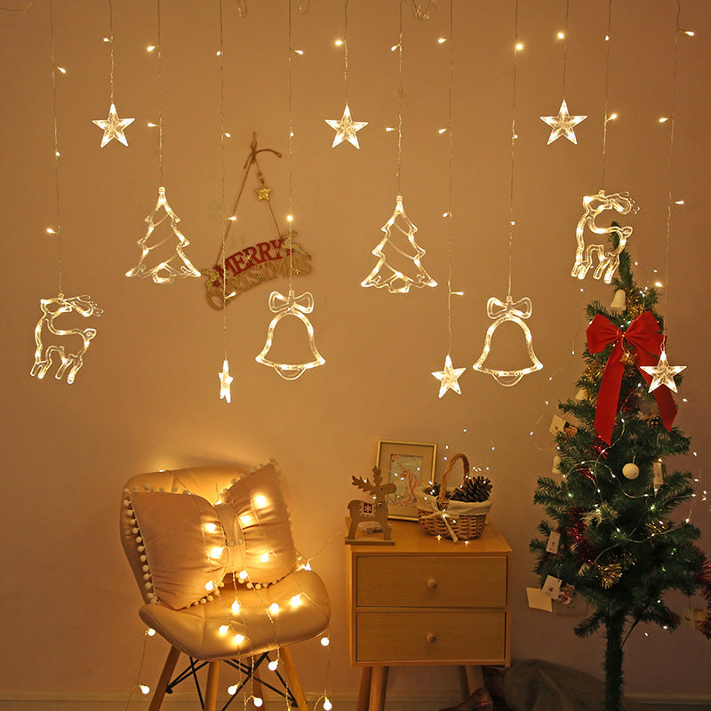 LED Curtain Light Christmas Day Room Decoration